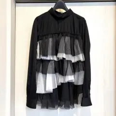 commedesgarcons フリルブラウス　コムデギャルソン