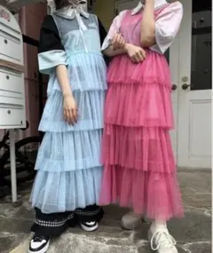 キャンディストリッパー　TULLE TIERED ワンピース　シスタージェーンのサムネイル