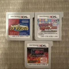 ニンテンドー3DS ゲームソフト 3本セット