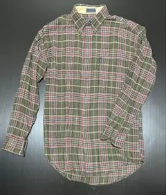 80’s CHAPS RALPH LAUREN 長袖チェックシャツ Sサイズ