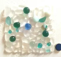 シーグラスSGU-3654(厚みの有る&変形シービー玉 B品～C品)