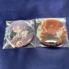 【プロセカ】グリッター缶バッジ　グリ缶　50B　神代類　東雲彰人