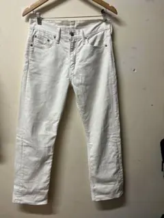 Levi's513 ホワイトデニム W29L32 リーバイス スリムストレート
