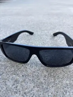 レイバン RB2158 偏光レンズ サングラス ブラック美品 ノリック Ray-Ban レイバン サングラス RB2158 偏光ブラウンレンズ ブラック