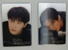 SnowMan　目黒蓮＆渡辺翔太 フォトカード