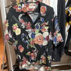 SAINT LAURENT PARIS 16S/S 和柄 アロハシャツ 37のサムネイル