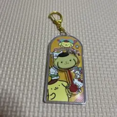 サンリオ　ポムポムプリン　チョコレート　キーホルダー
