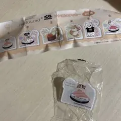 モフサンド　アクリルステッカー　くら寿司　びっくらポン　mofusand
