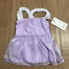 【90〜100㎝】キッズ　水着　ワンピース型