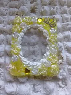 デコ硬質ケース トレカケース イエロー 黄色