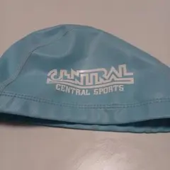 CENTRAL SPORTS 水泳帽 Lサイズ 水色