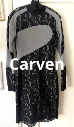 Carven ブラックレースドレスのサムネイル