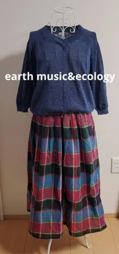 ✨極美品✨ earth music&ecology フレアスカート