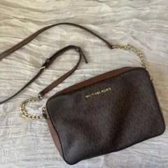 MICHAEL KORS ブラウン ショルダーバッグ