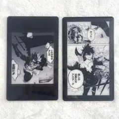 ブラクロ展 ブラッククローバー 原画展 クリアカード ヤミ アスタ