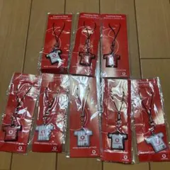 浦和レッズ Vodafone ケータイクリーナー 8個セット