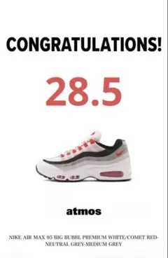 Nike Air Max 95 Big Bubble レッドグラデ