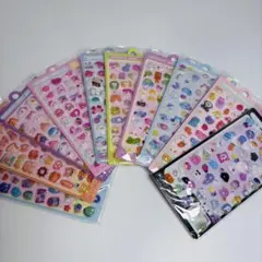 【新品】BONBON DROPぷっくりシール 10種セット まとめ売りステッカー