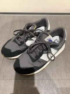 new balance ランニングシューズ グレー/ブラック