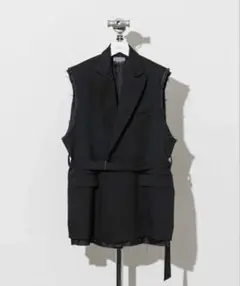 【MAISON SPECIAL】カットオフピークドラペルタイロッケンジレ ベストのサムネイル