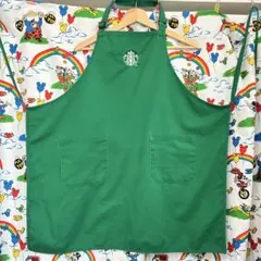 アメリカ スタバエプロン 緑のサムネイル