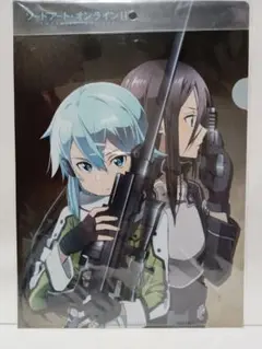 ソードアート・オンライン II クリアファイル キリト シノン