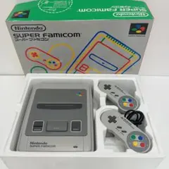 9ｍ4468e2r スーパーファミコン本体 任天堂 SHVC-001 箱付き