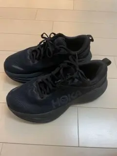 HOKA ボンダイ8 ブラック 25cm