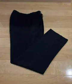 UNIQLO 感動パンツ　ウールライク　ネイビー　W85 L76