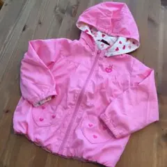 38.ミキハウス ホットビスケット  HB アウター ウィンドブレーカー  80