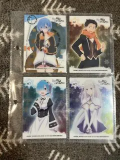 Re：ゼロから始める異世界生活 クリアカード　フルコンプ　予約特典付き！