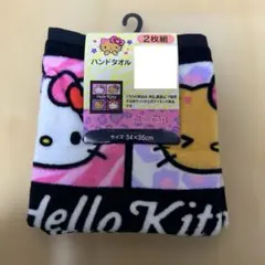 【今月のみの出品】 ハローキティ ハンドタオル ２枚組のサムネイル