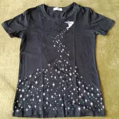 ディズニーTシャツ　黒 Sサイズのサムネイル