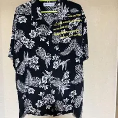 AZ by junhashimoto アロハシャツ ブラック パイナップル柄のサムネイル