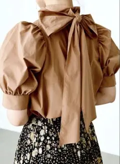 美品】レア♡AMERI アメリヴィンテージ バルーンスリーブブラウス 