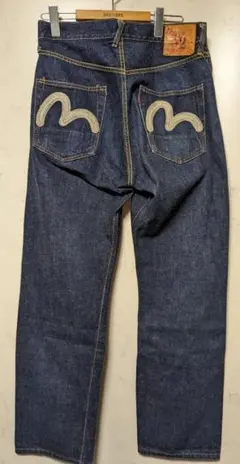 90s〜 EVISU エビスジーンズ DELUXE 黒タブ 29 カモメ　初期 90s〜 EVISU エビスジーンズ DELUXE 黒タブ 29 カモメ 初期