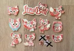 残3点【新品】リーナベル　ワッペン　ディズニー　ダッフィーフレンズ　キツネ