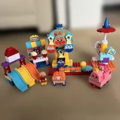 アンパンマンくるくる遊園地ブロック