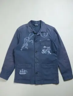 Lands End Faded Marine Work Jacket VTGのサムネイル