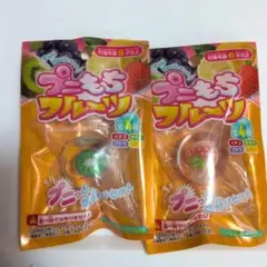 プニもち フルーツ キウイ いちご セット　スクイーズ セリア