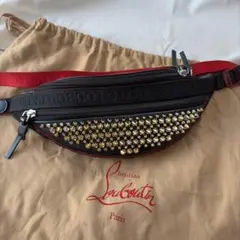 クリスチャンルブタン Parisnyc ボディーバッグ ベルトバッグ レッド