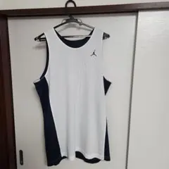 【なかさま専用】NIKE　Jordan メッシュタンクトップ ホワイト/ネイビー