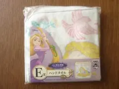 ディズニー　プリンセス　一番くじ　ラプンツェル ハンドタオル