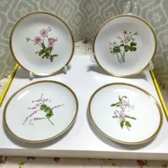 Augarten フラワー 絵変り 小皿 ミニプレート 4点 Augarten フラワー 絵変り 小皿 ミニプレート 4点 - メルカリ