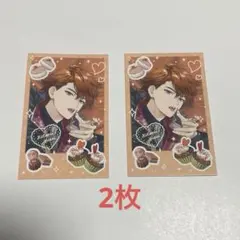 にじさんじ Melty Valentine 北見遊征 チェキ風カード 2点