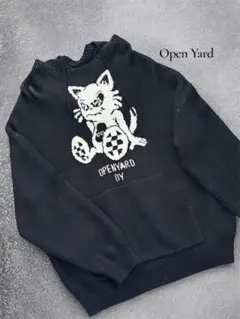 【美品】オーワイ　サイバーキャットニットパーカー　OY 地雷　高価値　スウェット