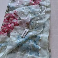 LAURA ASHLEY 花柄 シアー スカーフのサムネイル
