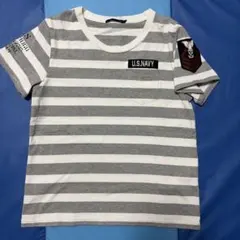 アヴィレックス　AVIREX F ボーダーTシャツ レディースのサムネイル