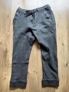 ÉDIFICE ダークグレー スウェットパンツ