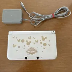 ニンテンドー3DS LL 本体 電源確認済ディズニーマジックキャッスル限定モデル